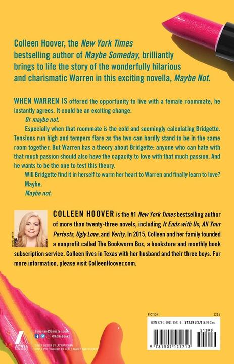 Produktbild Maybe Not (Englisch, Colleen Hoover, 2015)