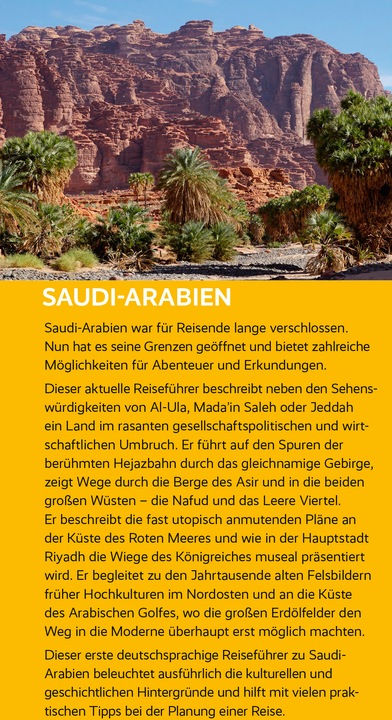 Produktbild Reiseführer Saudi-Arabien (Deutsch, HenningT, Neuschäffer, 2025)