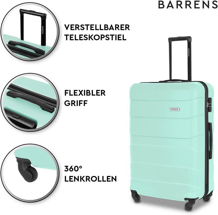 Immagine prodotto Barrens Hartschalenkoffer mit Zahlenschloss (91 l)