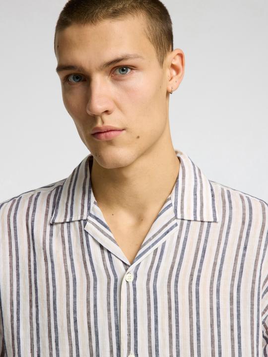 Produktbild Selected Homme 100% Leinen Kurzarmhemd (L)