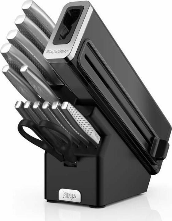 Ninja Messerset Stahl Holz Edelstahl 14 Teile (12 Stück)