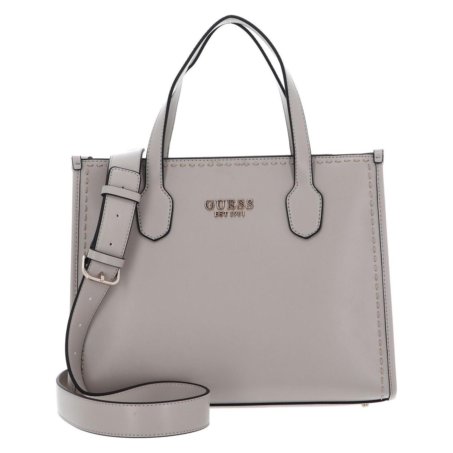 Guess, Damen, Handtasche, Silvana 2 Compartment Tote, Beige