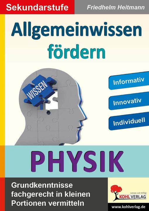 Produktbild Allgemeinwissen fördern Physik (Deutsch, Friedhelm Heitmann, 2014)