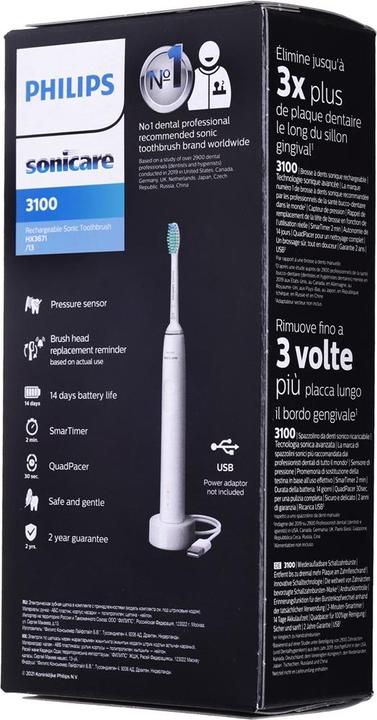 Actual product image Philips Sonicare 3100 series (Sonic toothbrush)