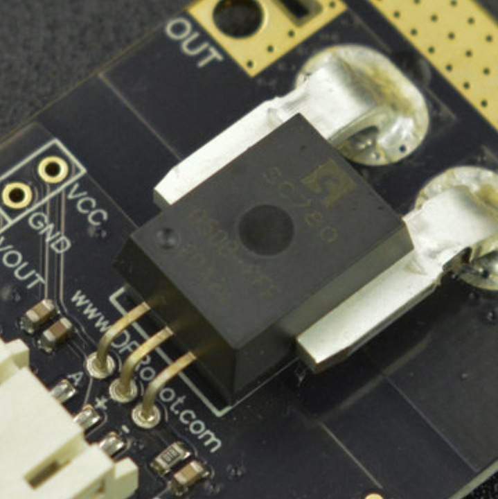 Actual product image DFRobot Gravity Analogue Current Sensor 50A AC/DC V2