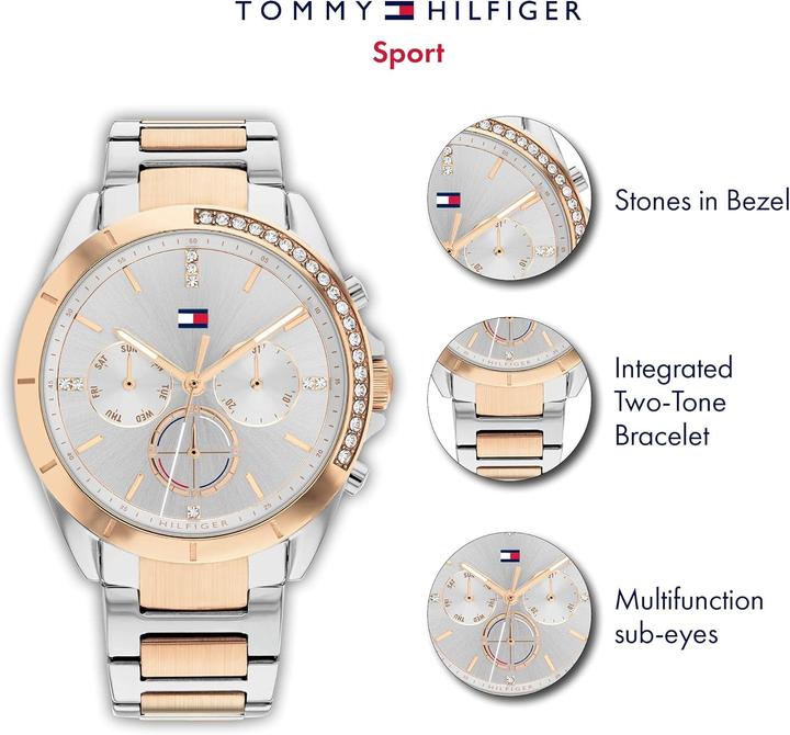 Actual product image Tommy Hilfiger Kennedy (Analogue wristwatch, 38 mm)