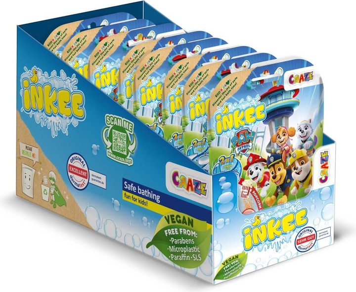 Image du produit Craze Boule de bain à débordement Inkee Paw Patrol