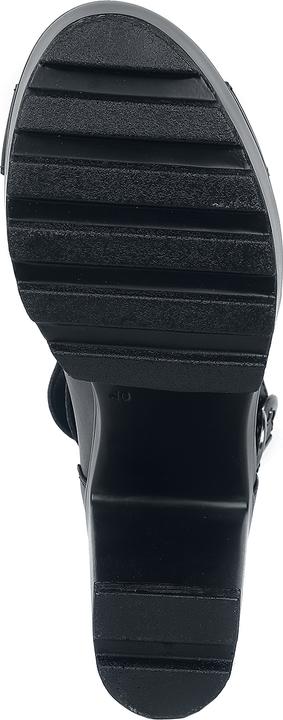 Actual product image Black Premium High Heels mit Riemen (38)