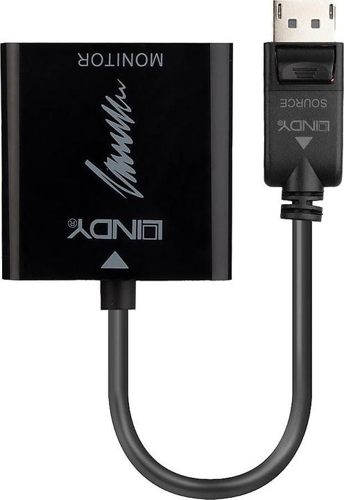 Produktbild Lindy DisplayPort 1.2 an HDMI 4K60 Adapter (HDMI, 15 cm)