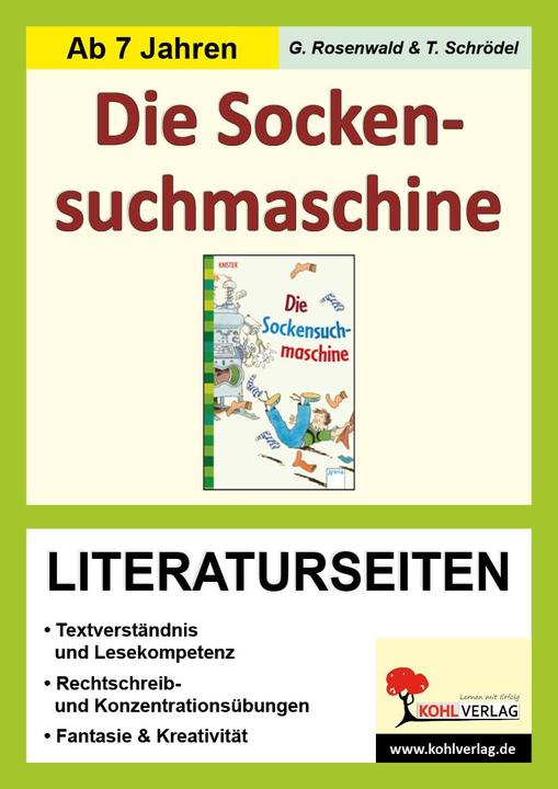 Immagine prodotto Die Sockensuchmaschine / Literaturseiten (Tedesco, Gabriela rosaio, Tim Schrödel, 2008)