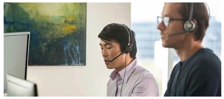Produktbild Poly HP EncorePro 525-M Microsoft Teams Certified USB-A Stereo Headset, Wired, Calls/Music, 55 g, He (Kabelgebunden, USB-A)