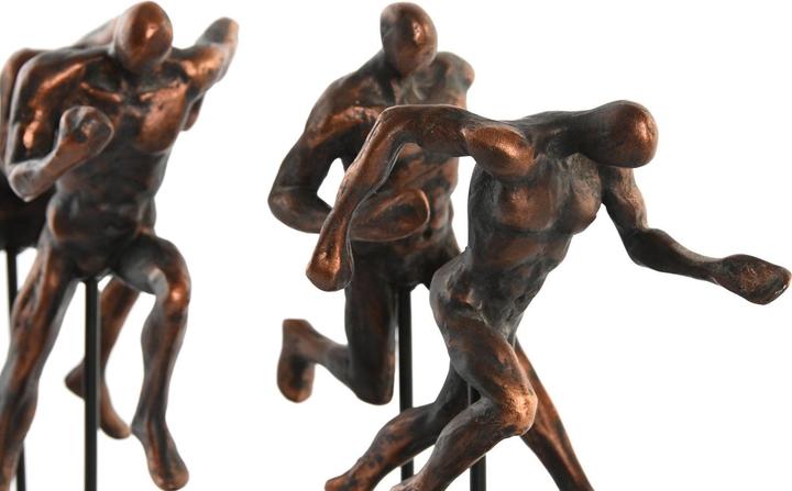 Produktbild DKD Home Decor Deko-Figur Metall Kupfer Harz Moderne (43 x 11,5 x 19 cm)