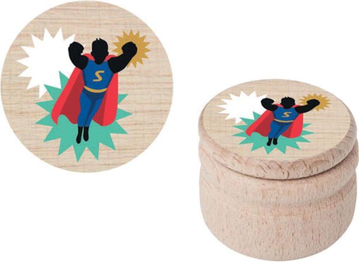 Actual product image Spielba Milk Tooth Can Superman