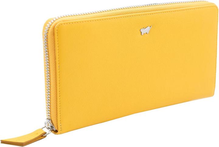 Actual product image Braun Büffel Joy wallet RFID protection leather 19 cm