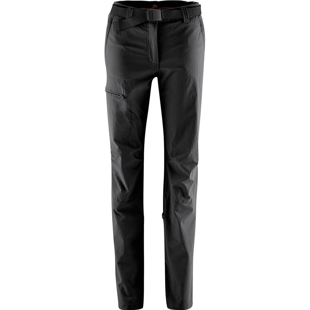 Maier Sports, Damen, Outdoorhose, Lulaka (42), Schwarz, 42