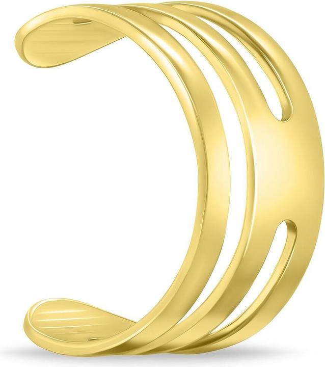 Image du produit Brilio Silver - Boucles d'oreilles simples plaquées or mode EA854Y