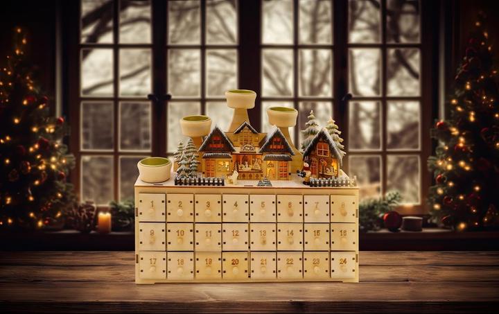 Calendario Dell'Avvento Vuoto Da Riempire – Personalizza Il Tuo Natale