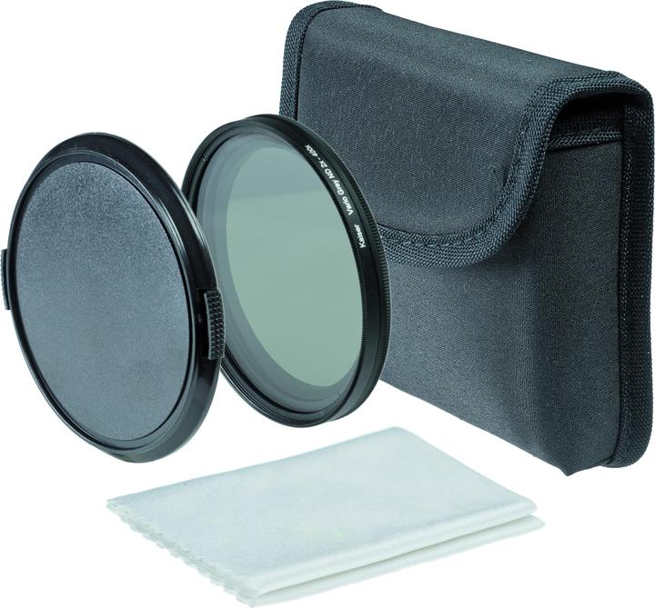 Produktbild Kaiser Vario Neutral Density ND Filter ND 2X-ND 400X Lens Cap And Pouch Ø 37 mm