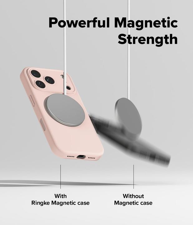Actual product image Ringke Silicone Magnetic MagSafe (Apple iPhone 17 Pro)