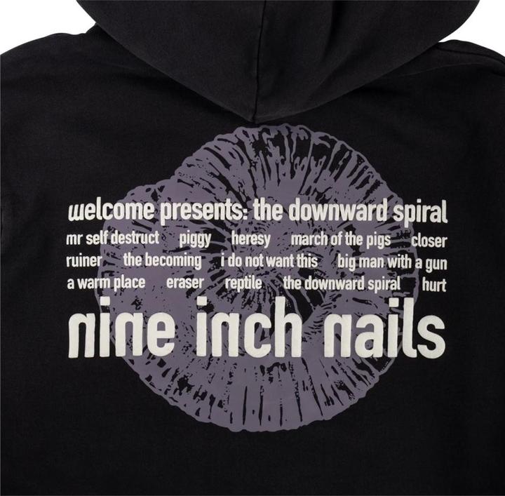 Immagine prodotto Welcome Felpa con cappuccio Welcome X Nine Inch Nails Eraser (S)