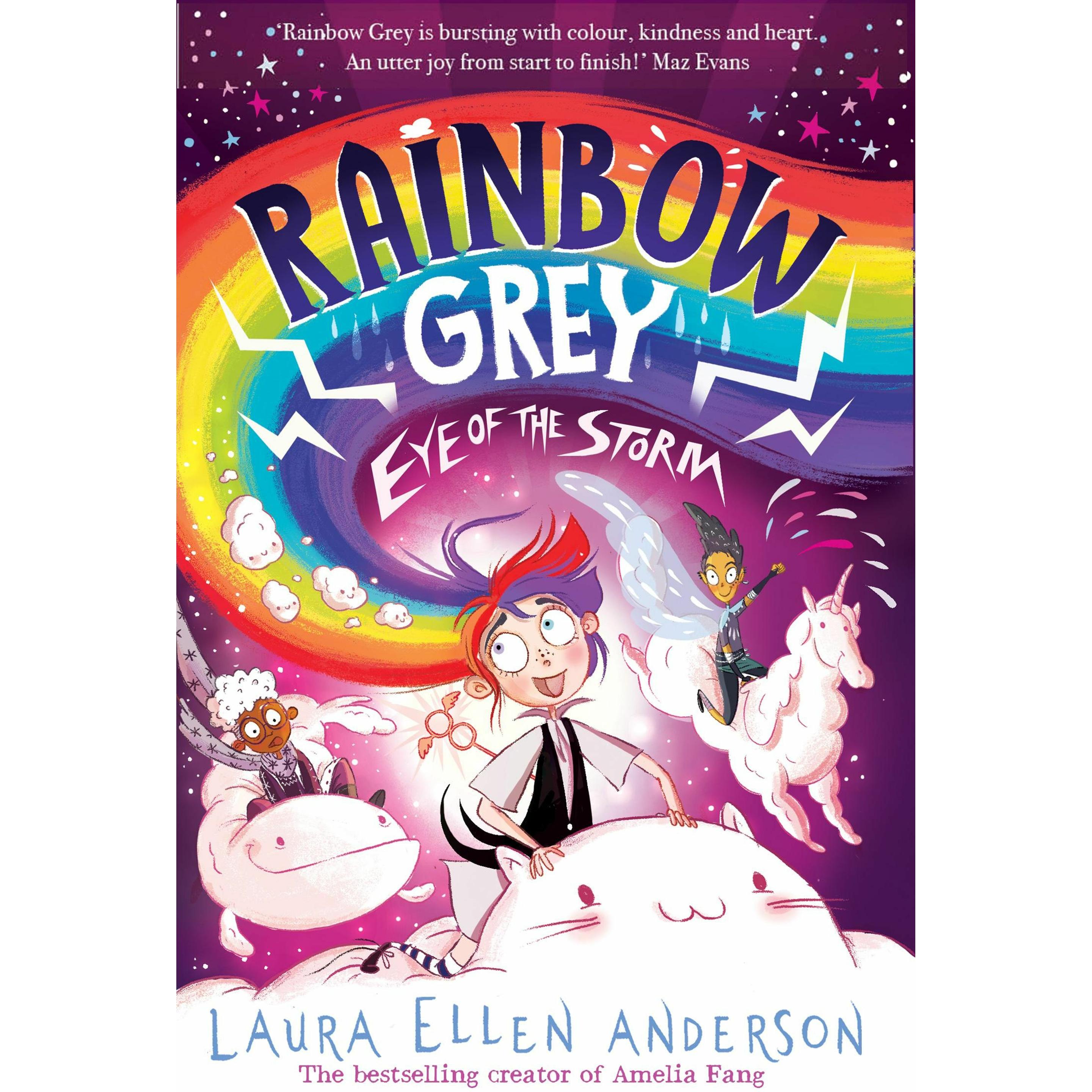Thumbnail - Rainbow Grey Eye of the Storm, Kinderbücher von Anderson Laura Ellen