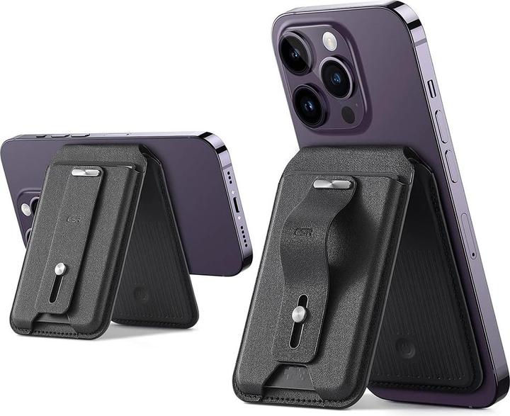 Produktbild ESR HaloLock Geo Wallet Stand, Midnight Black