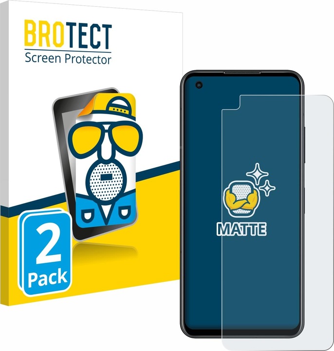 Actual product image BROTECT Anti-glare screen protector matt (2 Piece, Asus Zenfone 9)