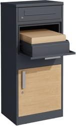 Actual product image Axi Jada garden set with 6 chairs wood look and beige