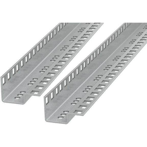 EFB Elektronik Profilschiene für 42HE, Set 2 Stück, für Schrankserie PRO, Zum Nachrüsten in Netzwerk, Serverschrank Zube...