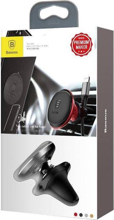 Produktbild Baseus Car Mount Holder Magnetic Air Vent Black OS