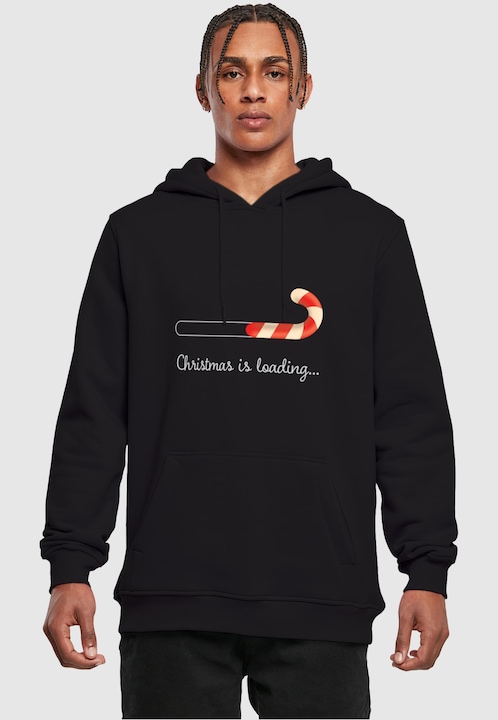 Immagine prodotto Merchcode Felpa con cappuccio pesante con caricamento natalizio - 113285 (L)