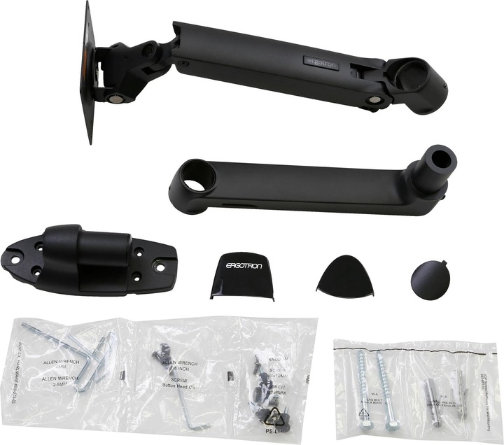 Actual product image Ergotron LX Monitor Arm with patented CF technology (Wall, 34")