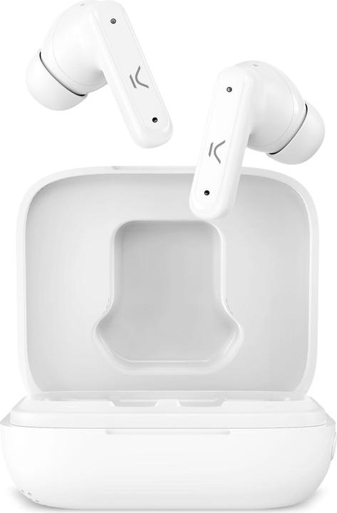 Produktbild KSIX Wireless Earphones Vision Anc Enc White (6 h, Kabellos)