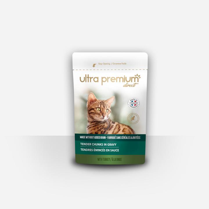 Image du produit Ultra Premium Direct Tender Chunks in Gravy - Poulet / Dinde (Adulte, 12 pcs, 85 g)