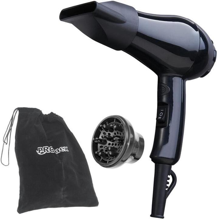 Actual product image Promex Reiseföhn inkl. Diffusor 1050 W Schwarz 340g