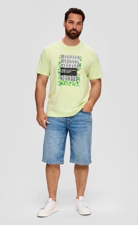 Produktbild s.Oliver T-Shirt Jerseyshirt mit Artwork (XXL)
