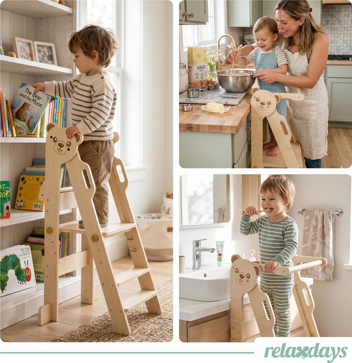 Produktbild Relaxdays Lernturm (46.50 x 41 x 90 cm)
