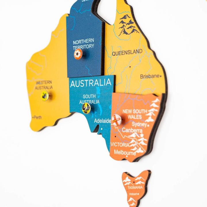 Actual product image Enjoy The Wood 3D world map (120 x 200 cm)