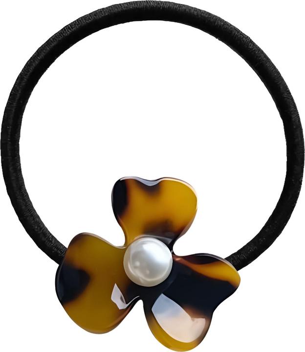 Immagine prodotto Avizar Haargummi mit Bernsteinblüte & Perle (Elastico per capelli)