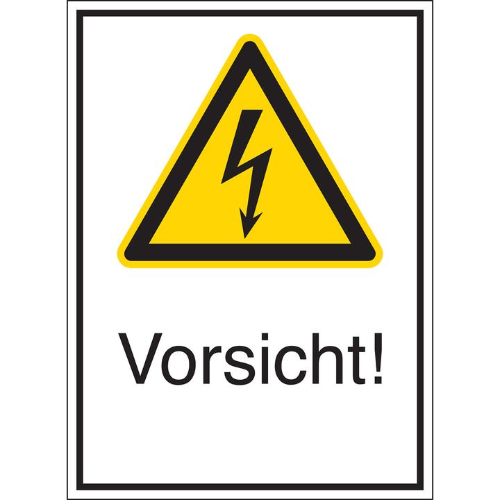 Productafbeelding Brady STD-977-131X185-B7527, Waarschuwingstekens voor elektrische apparatuur - Let op!