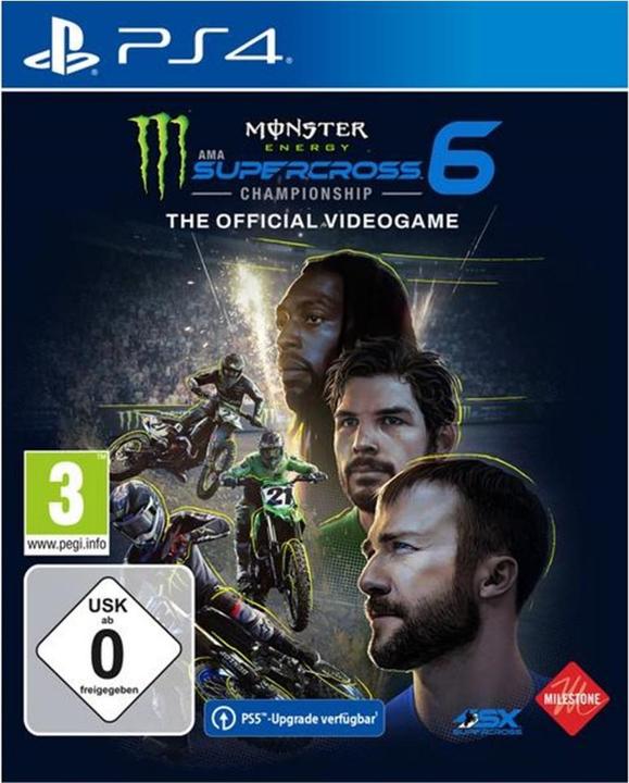 Milestone Monster Energy Supercross - The Official Videogame 6 (PS4, DE, FR, IT)