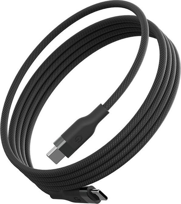 Actual product image Energea Charging Cable Type-C to Type-C - Black (1.50 m, USB 3.2 Gen 1, 100 W)