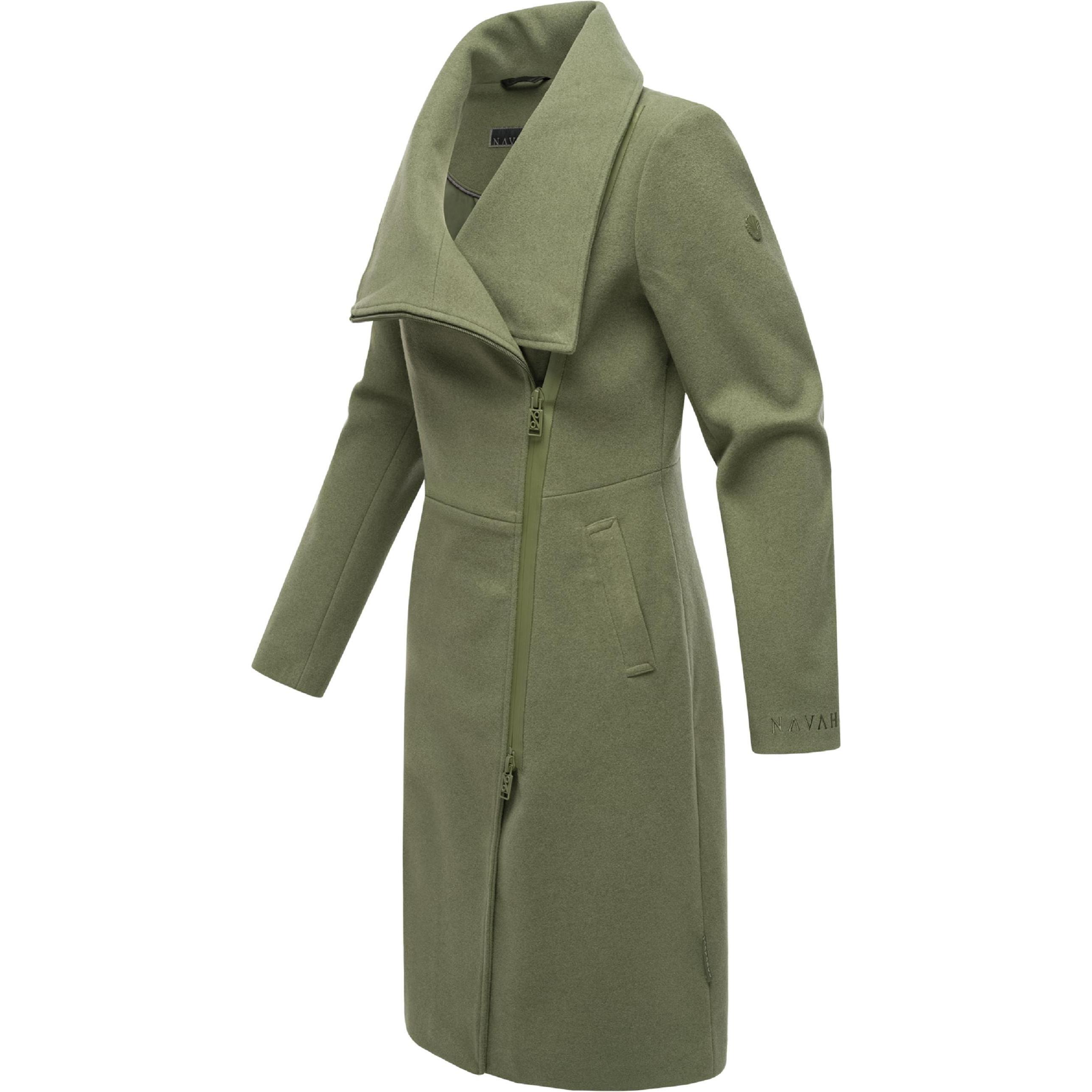 Navahoo, Damen, Jacke, Samtrose 14 (3XL), Grün, 3XL