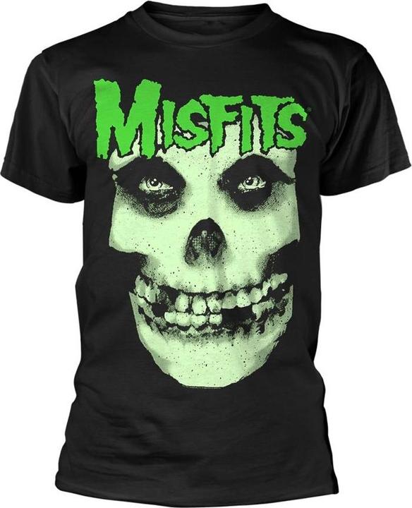 Produktbild Misfits Glow Jurek Skull TShirt (L)