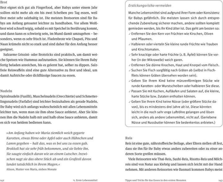 Actual product image Baby-led Weaning - Das Grundlagenbuch (German, Gill Rapley, Tracey Murkett, 2021)