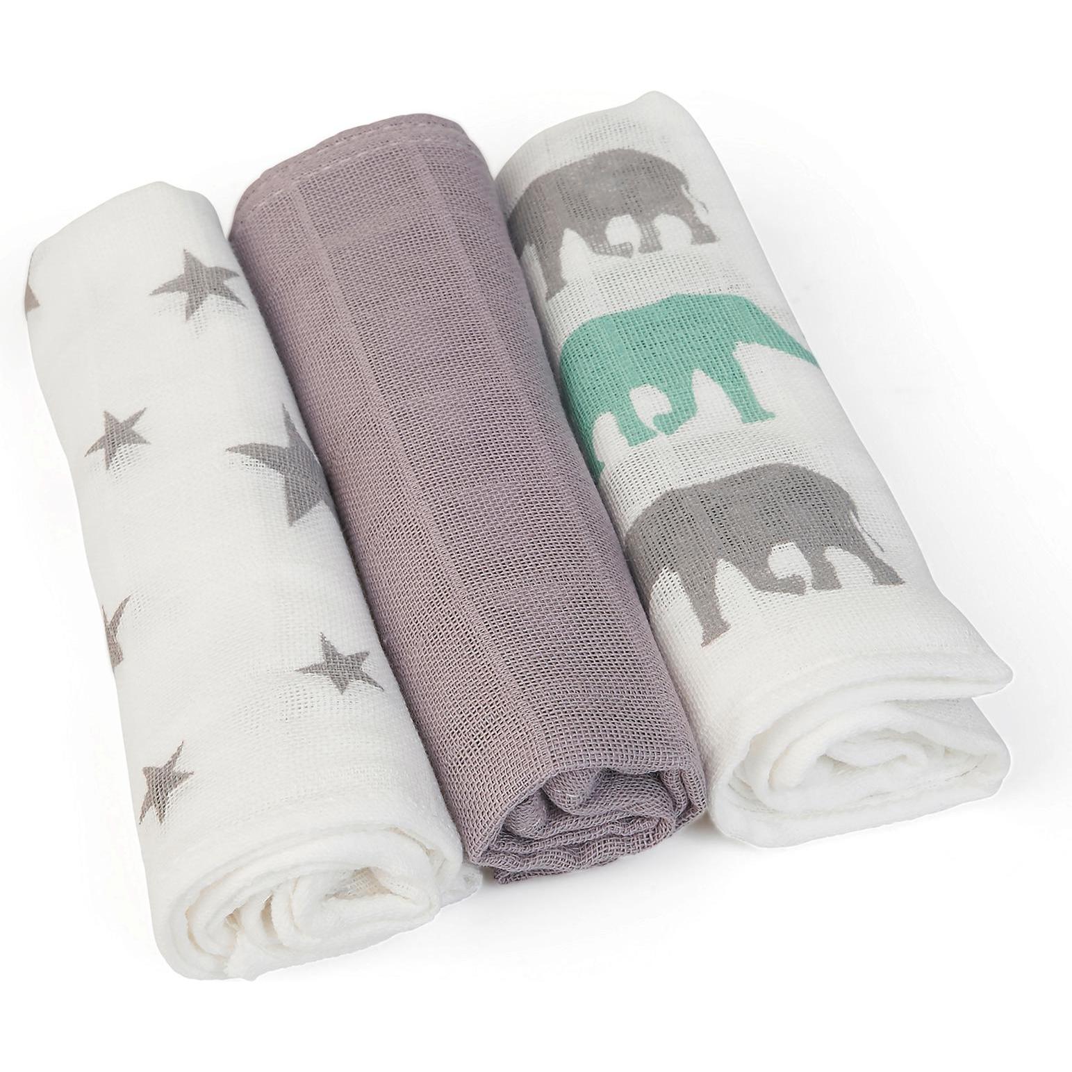 Grünspecht, Pucktuch + Nuscheli, Pflegetücher (30 cm, 30 cm)