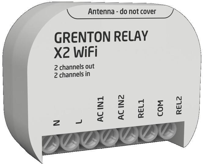 Produktbild Grenton RELAIS X2 WiFi, FLUSH