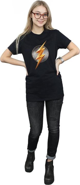 Produktbild Flash Logo Baumwolle Boyfriend TShirt (L)