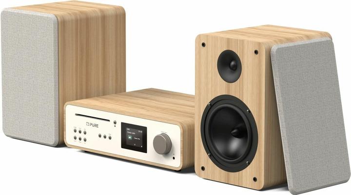 Pure Stereo classico (Bluetooth, WiFi, Lettore CD, Spotificare collegare, 2x 50 W)