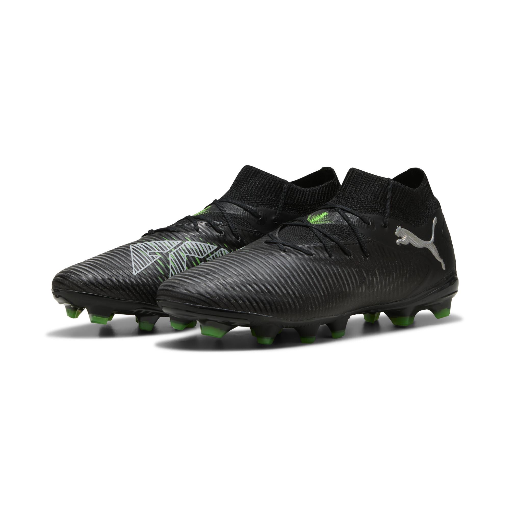 Puma, Herren, Fussballschuhe, Future 8 Pro Fg/Ag (12), Schwarz